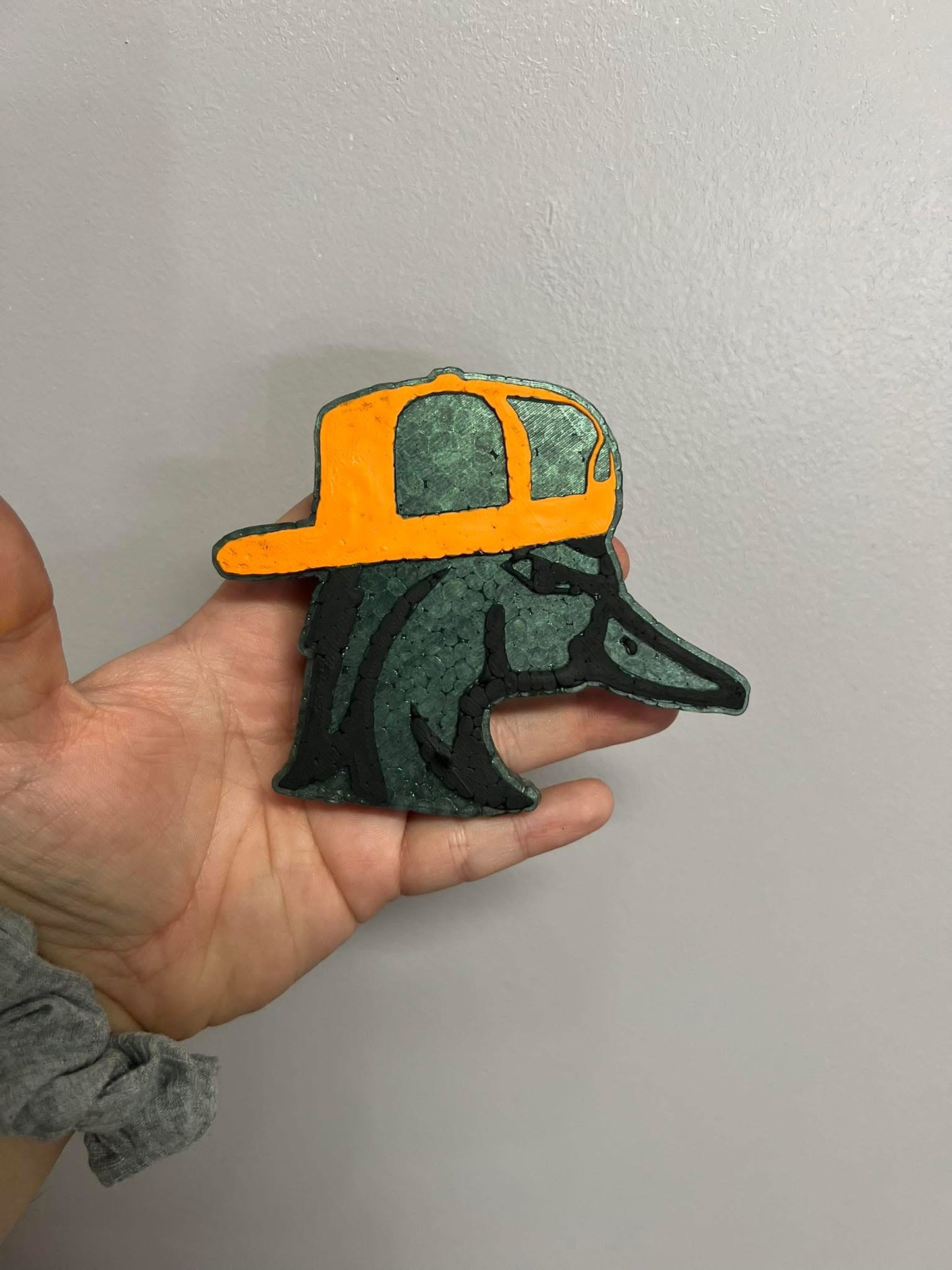 Duck with hat
