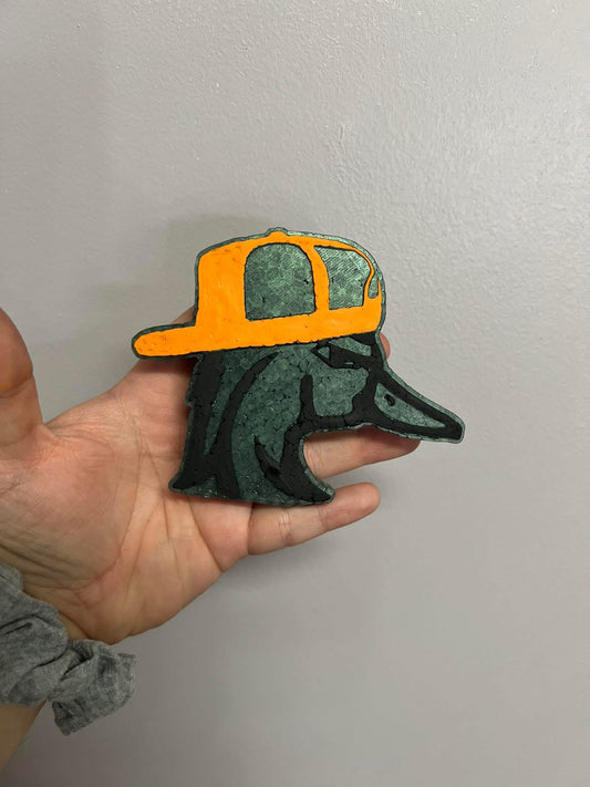 Duck with hat