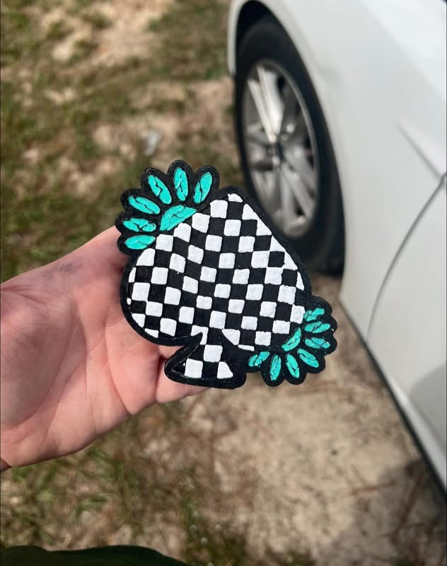 Checkered Spade