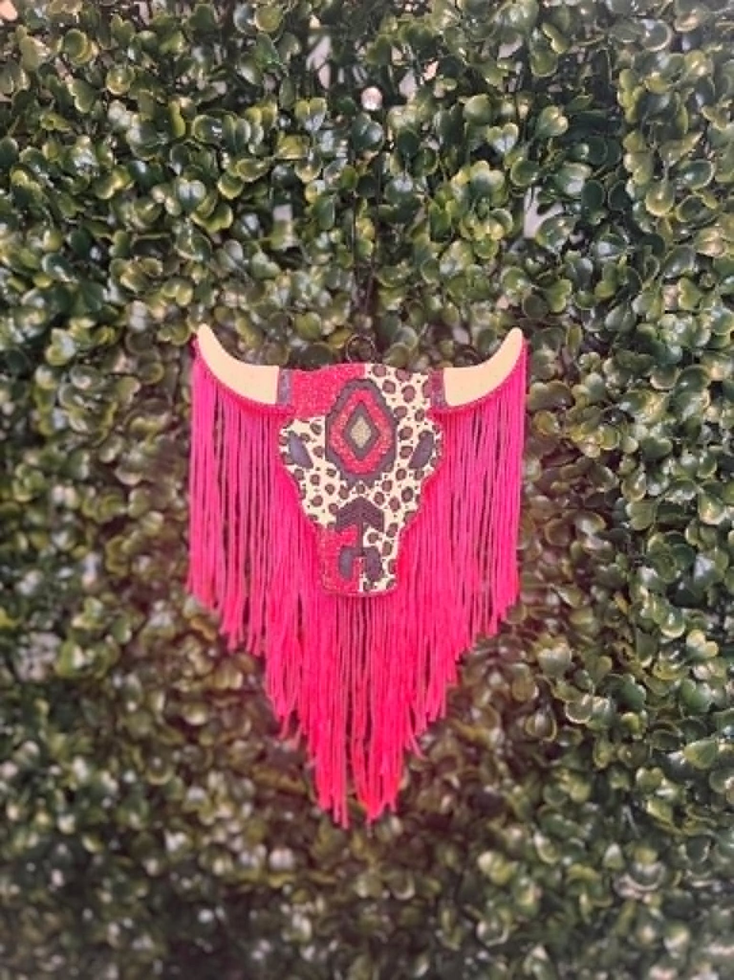 Steer with Fringe